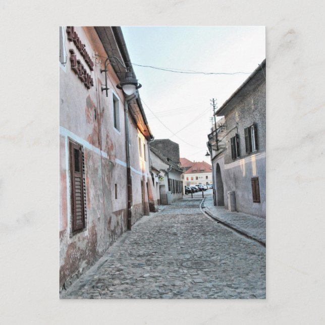 postal de la calle Sibiu (Anverso)