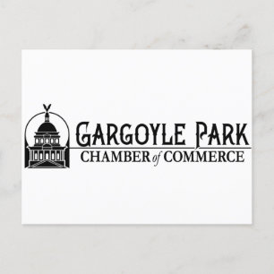 Postal de la Cámara de Comercio de Gargoyle Park