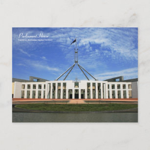 Postal de la Cámara del Parlamento de Australia