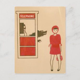 Postal de la Capercha Rojo