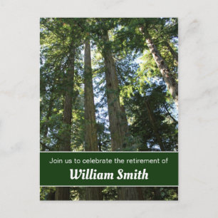 Postal de la Casa Abierta de Jubilación Forestal