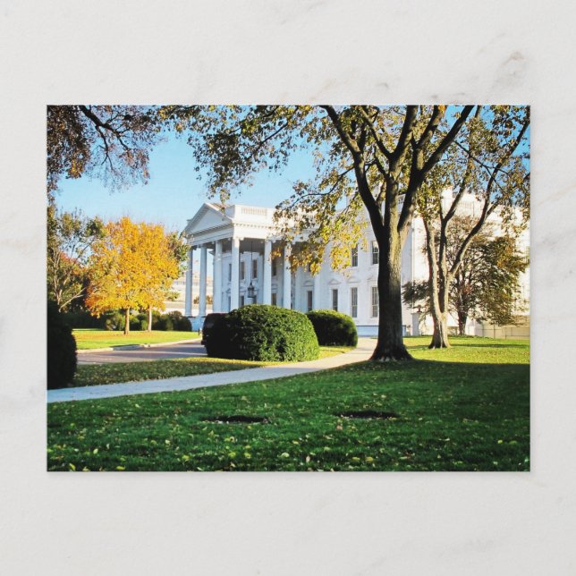 Postal de la Casa Blanca - Washington, D.C. (Anverso)