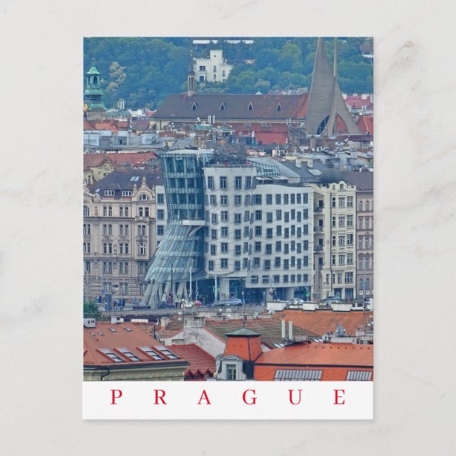 postal de la Casa de Baile de Praga (Anverso)