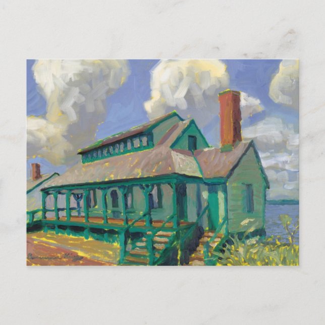 Postal de la Casa del Refugio (Anverso)