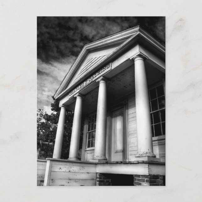 Postal de la casa para hombres (Anverso)