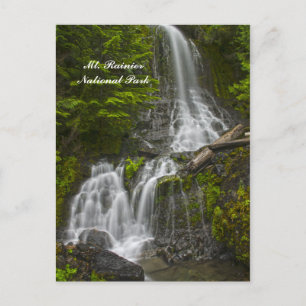 postal de la cascada del Cañón Stevens
