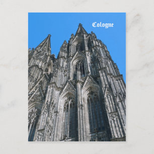 Postal de la catedral de Colonia
