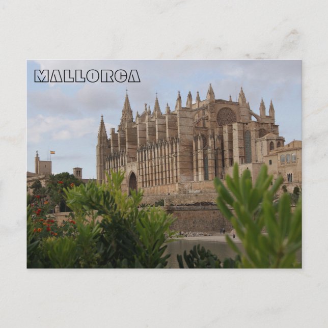 postal de la Catedral de Mallorca - Mallorca (Anverso)