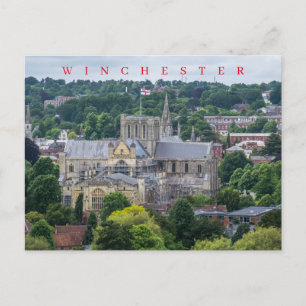 postal de la Catedral de Winchester