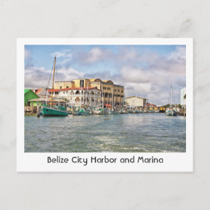 Postal de la ciudad de Belice