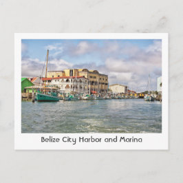 Postal de la ciudad de Belice