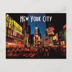 Postal de la ciudad de Nueva York (Neon)