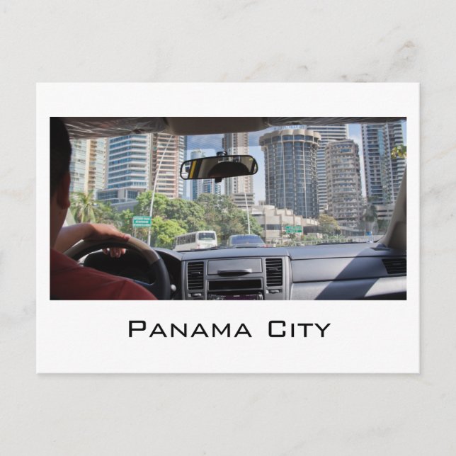Postal de la ciudad de Panamá (Anverso)