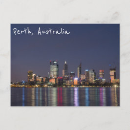postal de la ciudad de Perth