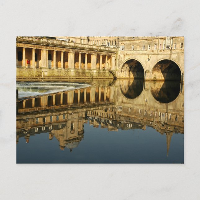 Postal de la ciudad histórica del baño (Anverso)