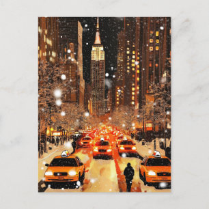 Postal de la ciudad neoyorquina de Nueva York