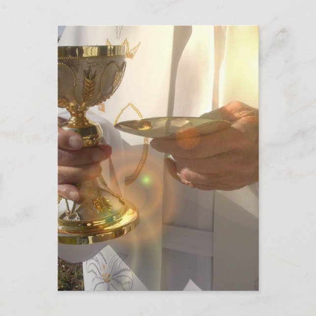 Postal de la Comunión (Anverso)