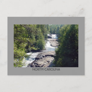Postal de la corriente y de la cascada