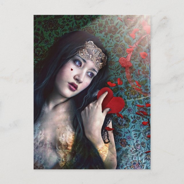 Postal de la Corte de Amor (Anverso)