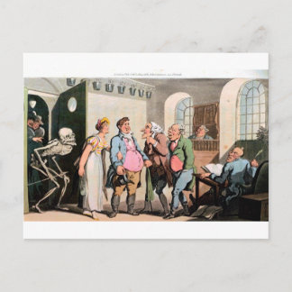 Postal de la Corte sobre la muerte