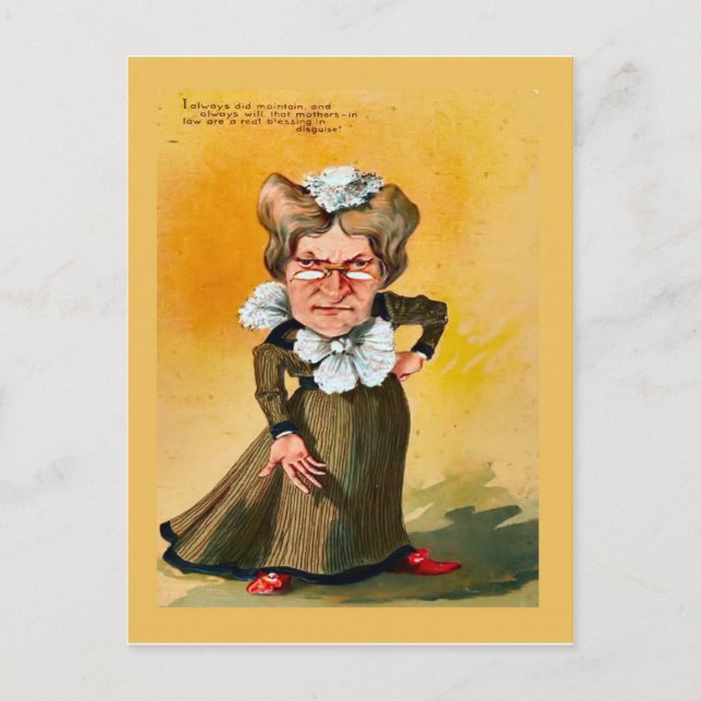 Postal de la cosecha, Humor, Pareja 1 (Anverso)