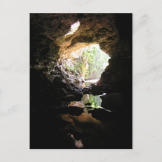 Postal de la cueva de Río Frio