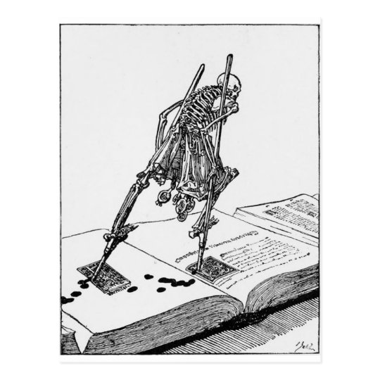 Postal de La Dance de la Mort