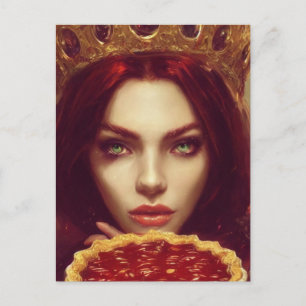 Postal de la diosa de Cherry Pie