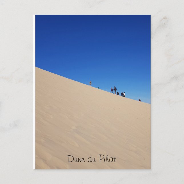 Postal de la Duna del Pilat (Anverso)