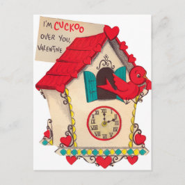 postal de la época de la fiesta de San Valentín re