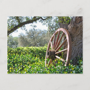 Postal de la escena rural