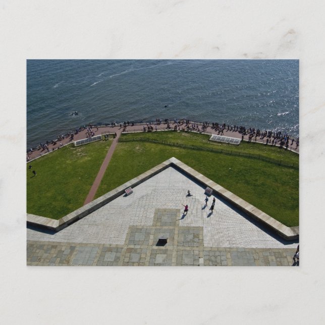 postal de la estatua de la libertad (Anverso)