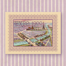 Postal de la Expo de París 1900