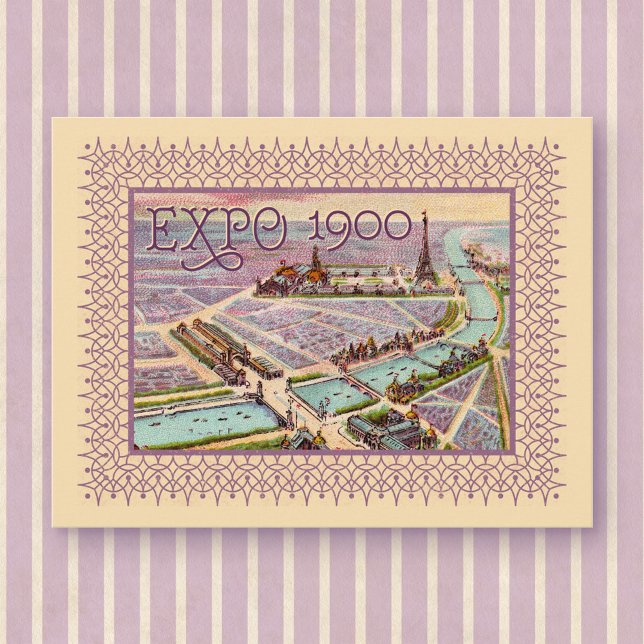 Postal de la Expo de París 1900 (Subido por el creador)