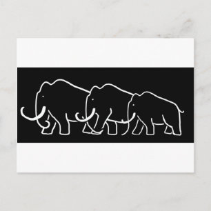 Postal de la familia Mammoth