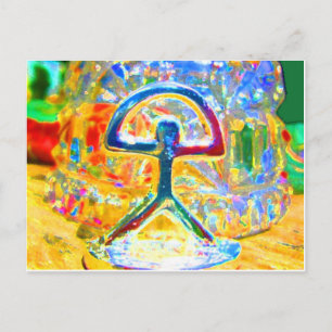 Postal de la fanfarria de Indalo