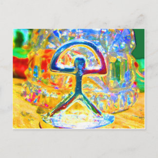 Postal de la fanfarria de Indalo