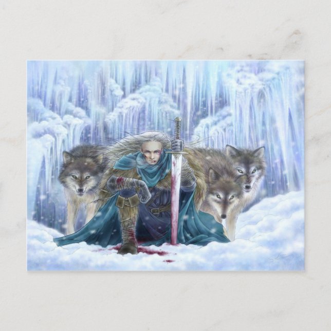 Postal de la Fantasía del Hielo (Anverso)