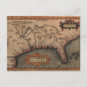 Postal de La Florida 1584