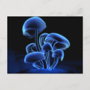 Postal de la fluorescencia