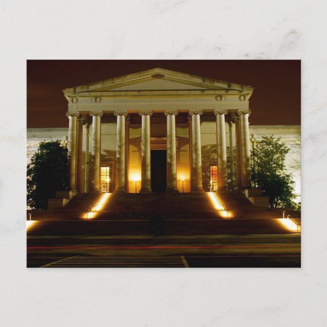 Postal de la Galería Nacional de Arte de Washingto (Anverso)