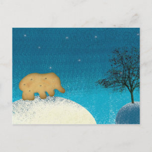 Postal de la galleta del elefante