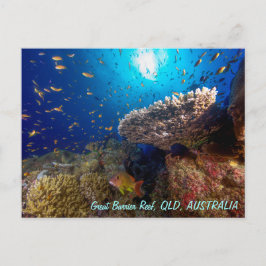 Postal de la gran barrera de coral