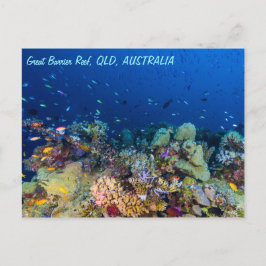 Postal de la gran barrera de coral