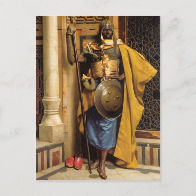 Postal de la Guardia del Palacio (Anverso)