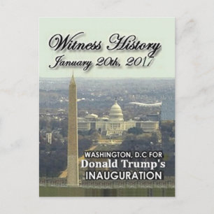 postal de la inauguración de TRUMP