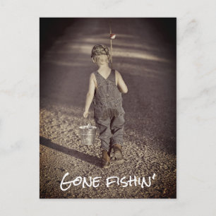 Postal de la Invitación de Jubilación de Pescado D