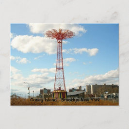 Postal de la isla Coney