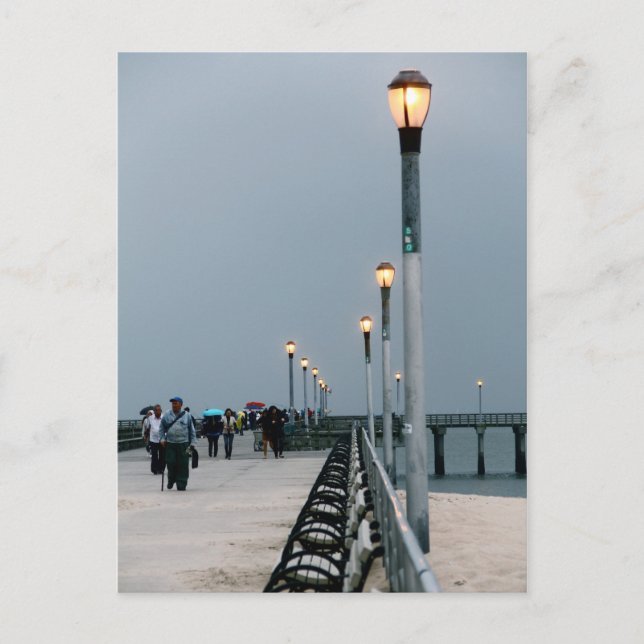 Postal de la isla Coney (Anverso)