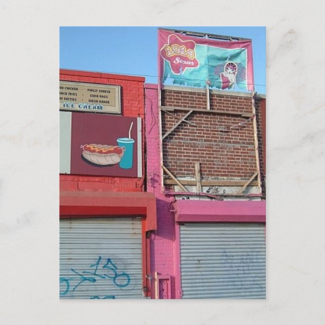 Postal de la isla Coney (Anverso)